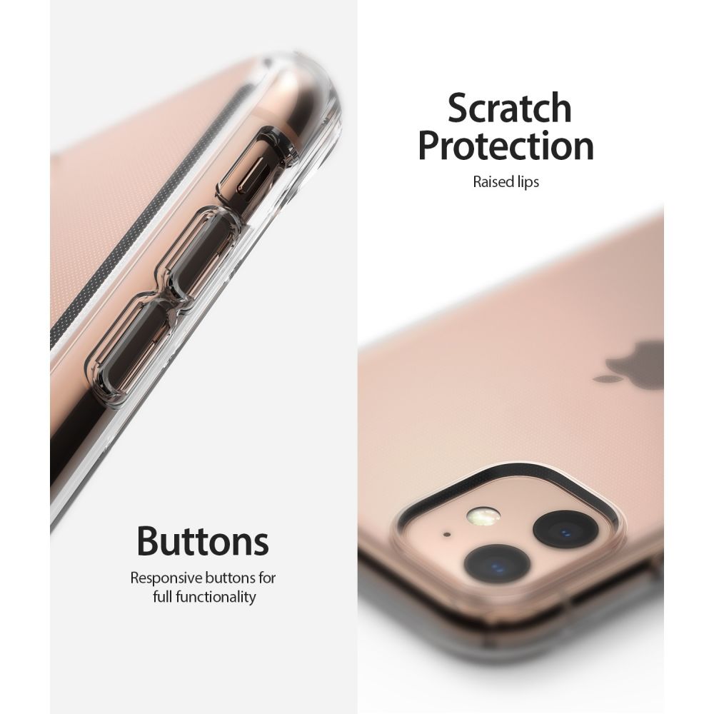 etui silikonowe Ringke Air prze�roczyste Apple iPhone 11 / 3