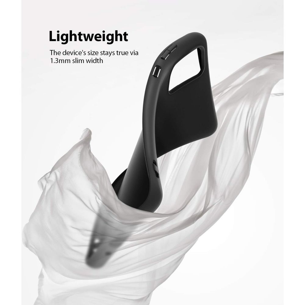 etui silikonowe Ringke Air S Czarne Samsung Galaxy S20 / 5