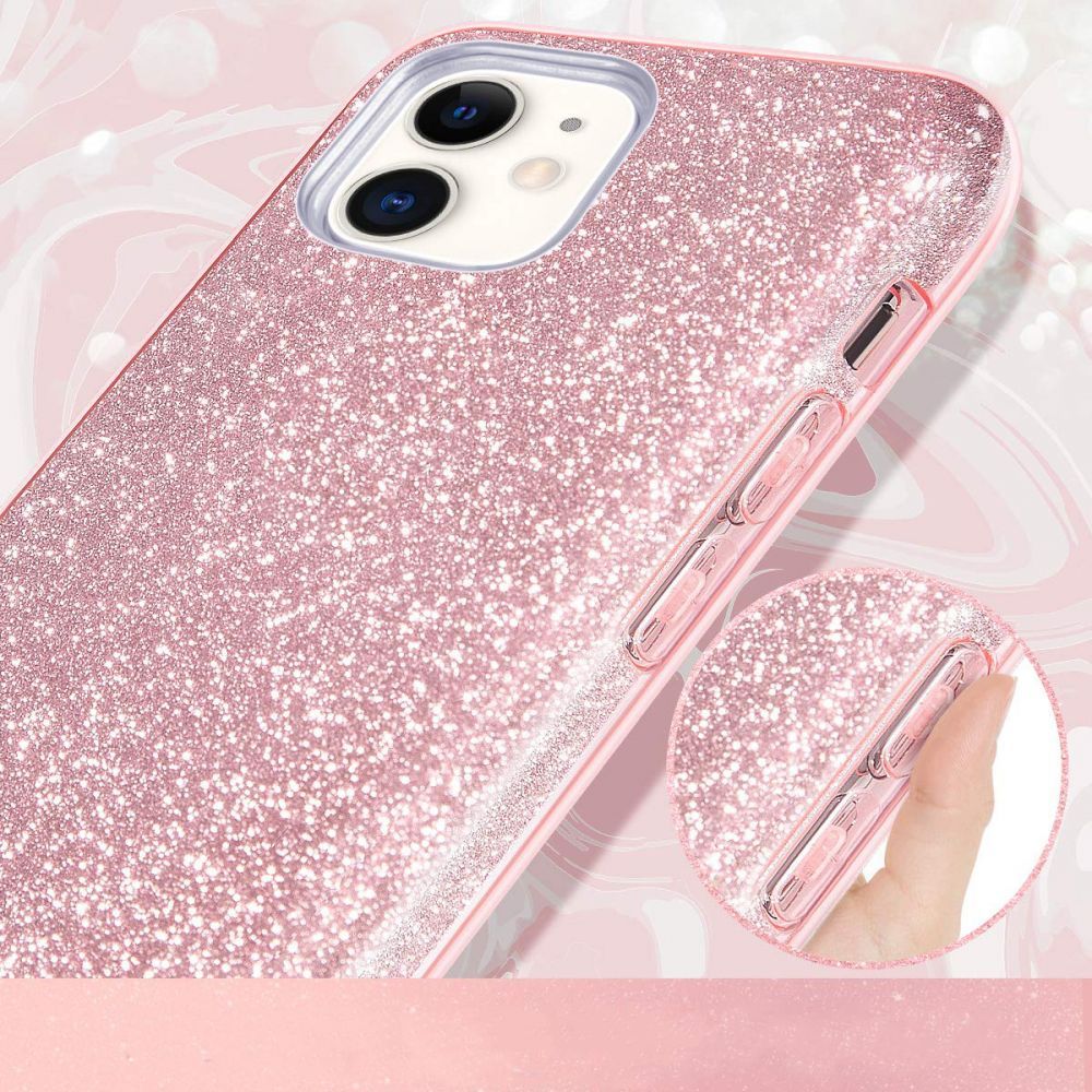 etui Silikonowe Tech-protect Glitter Shine R�owe Samsung A31 / 5
