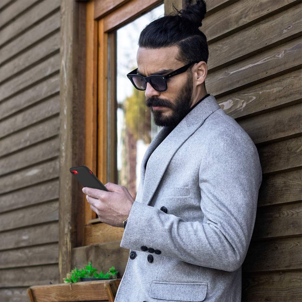 etui Silikonowe Tech-protect Icon Czarne Samsung A31 / 8