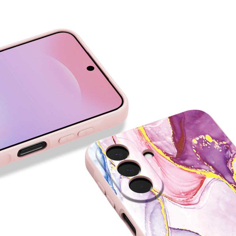 etui Silikonowe Tech-protect Icon marble Samsung Galaxy A27 5G / 3
