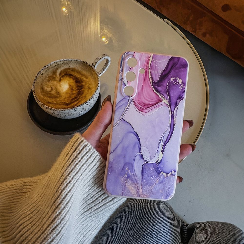 etui Silikonowe Tech-protect Icon marble Xiaomi Redmi 15 5G / 4