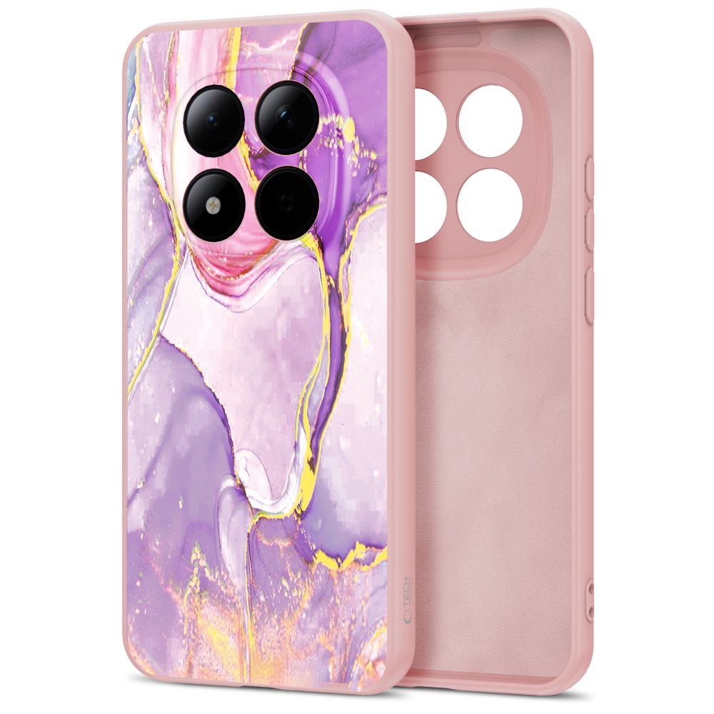 etui Silikonowe Tech-protect Icon marble Xiaomi Redmi Note 15 Pro 5G / 2