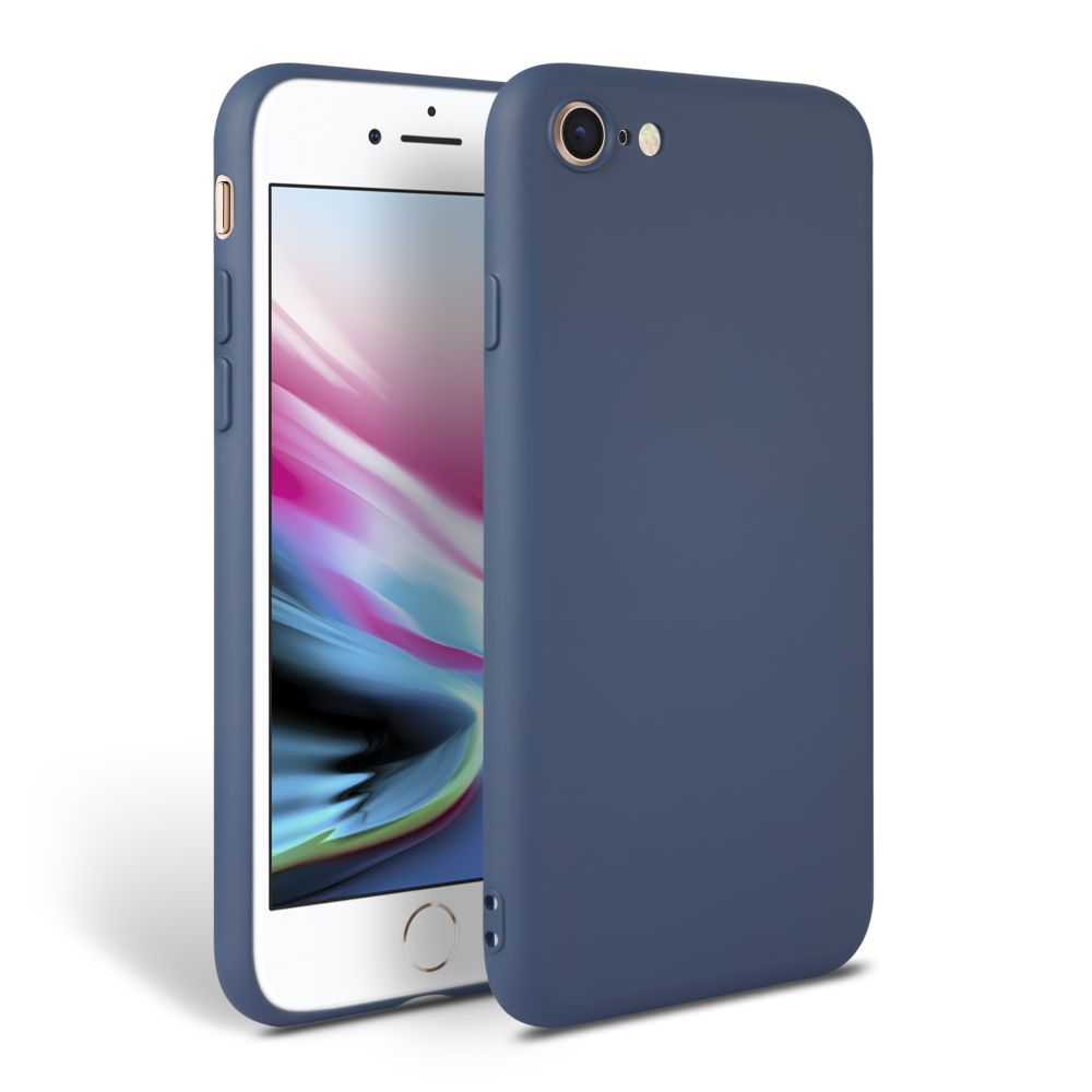 etui Silikonowe Tech-protect Icon Niebieskie Apple iPhone 7