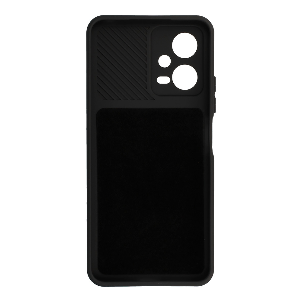 Etui silikonowy Camshield Soft czarny Xiaomi Redmi Note 12 5G / 5