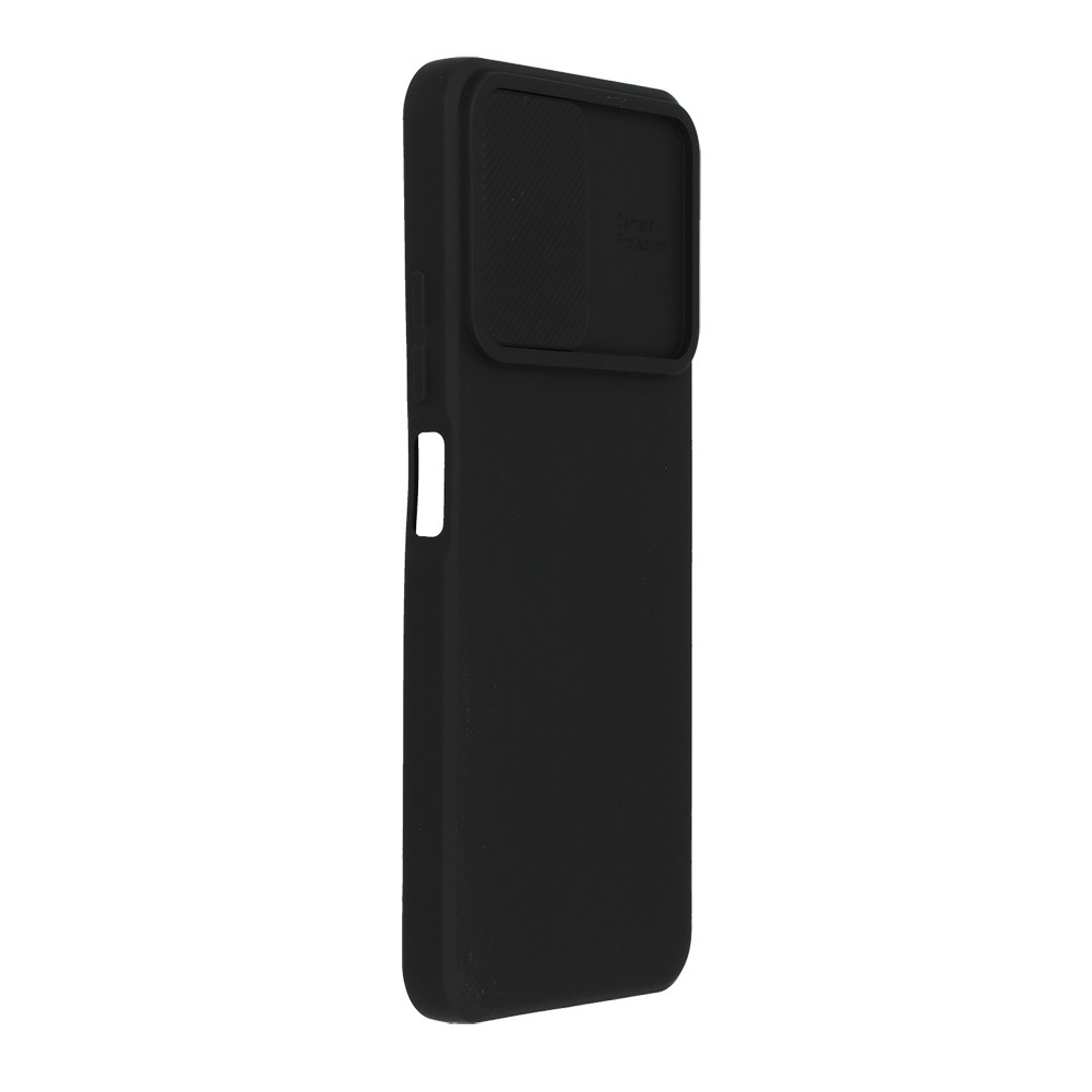 Etui silikonowy Camshield Soft czarny Xiaomi Redmi Note 12 5G / 6