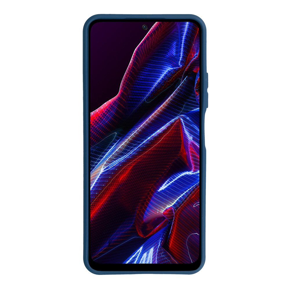 Etui silikonowy Camshield Soft granatowy Xiaomi Redmi Note 12 5G / 3