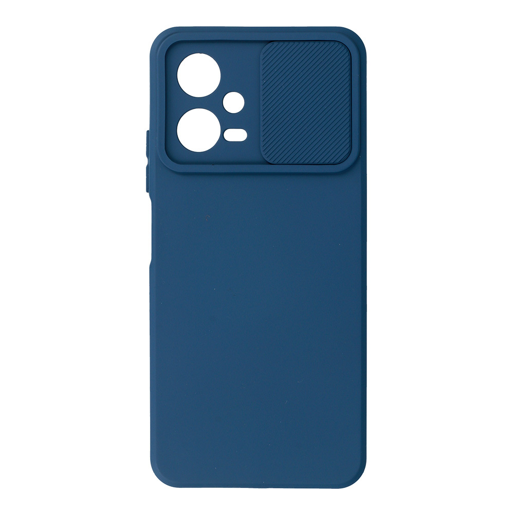 Etui silikonowy Camshield Soft granatowy Xiaomi Redmi Note 12 5G / 4