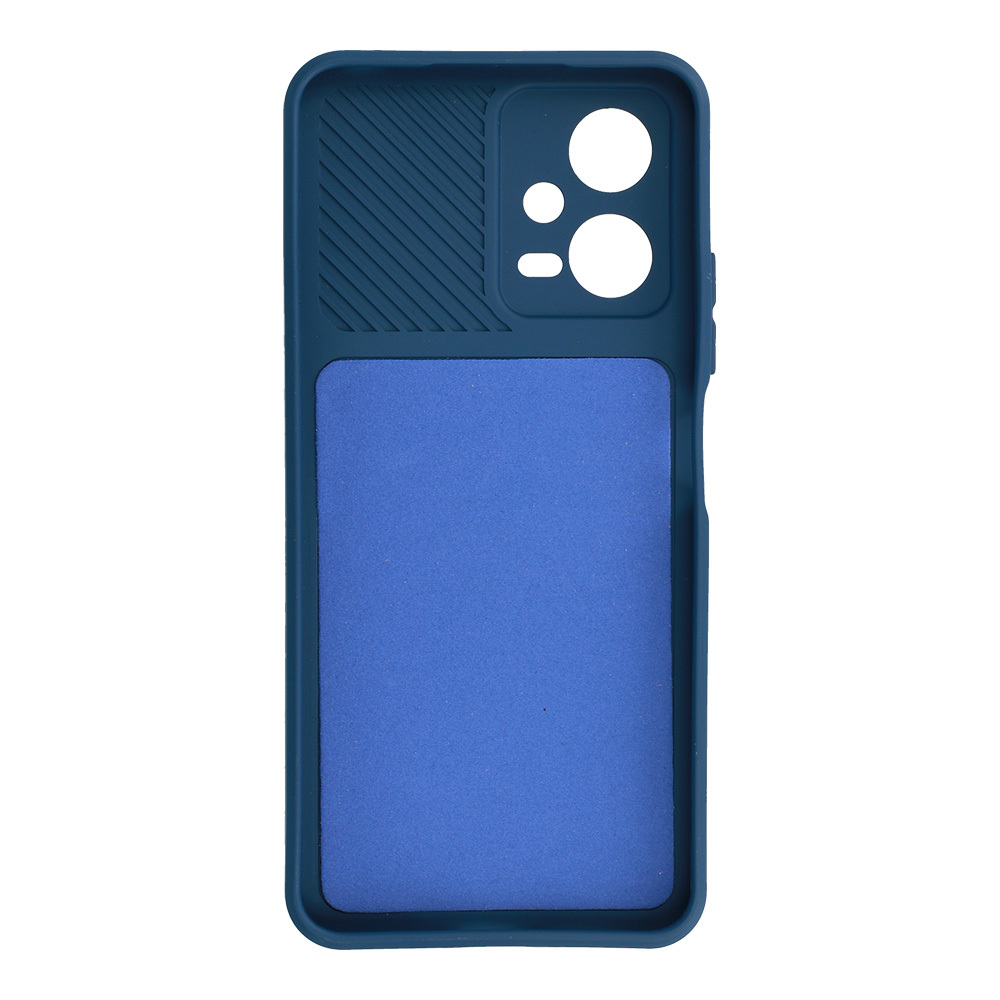 Etui silikonowy Camshield Soft granatowy Xiaomi Redmi Note 12 5G / 5