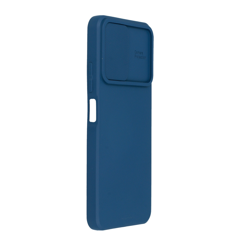Etui silikonowy Camshield Soft granatowy Xiaomi Redmi Note 12 5G / 6