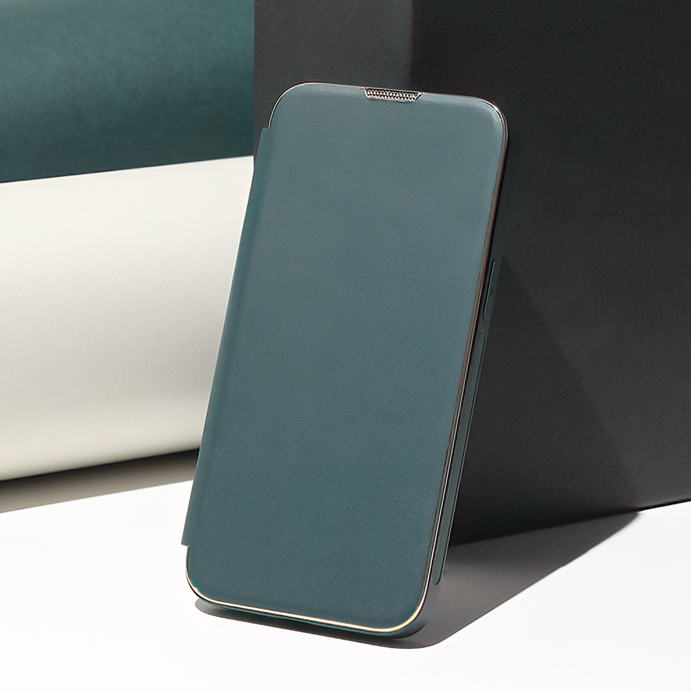 Pokrowiec Smart Gold Frame Mag czarny Apple iPhone 12 Pro (6.1 cali) / 8 Pokrowiec Smart Gold Frame Mag czarny Apple iPhone 12 Pro (6.1 cali) / 8