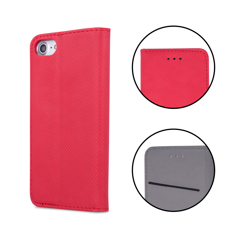 Etui Smart Magnet czerwony Apple iPhone 13 Pro Max / 5