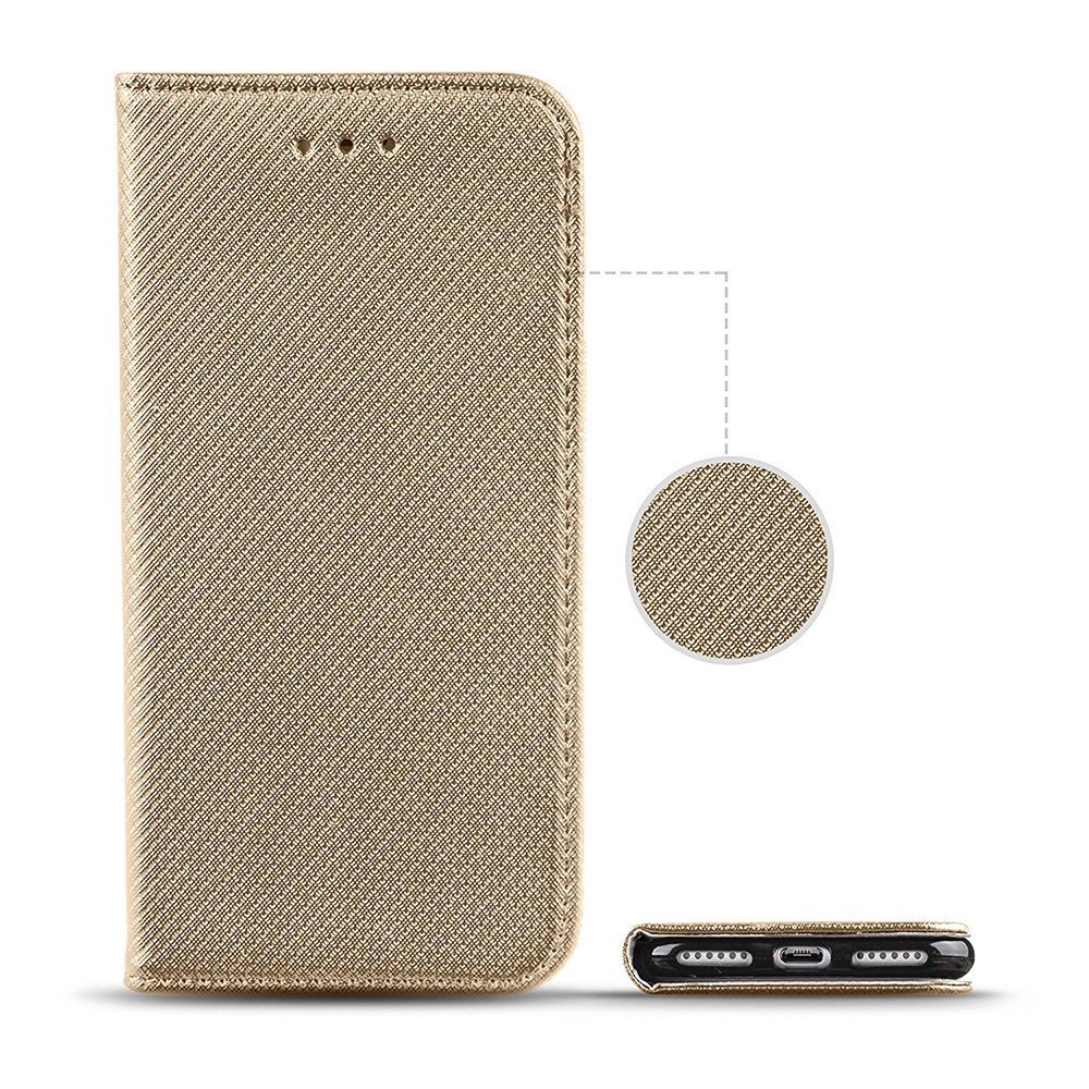 Etui Smart Magnet złoty Samsung Galaxy A72 4G / 2 Etui Smart Magnet złoty Samsung Galaxy A72 4G / 2