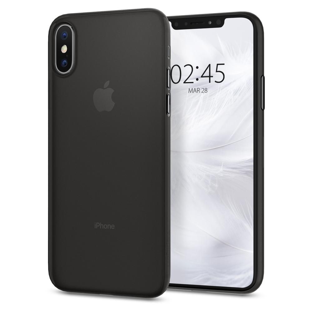 etui Spigen Airskin Czarne Apple iPhone X etui Spigen Airskin Czarne Apple iPhone X