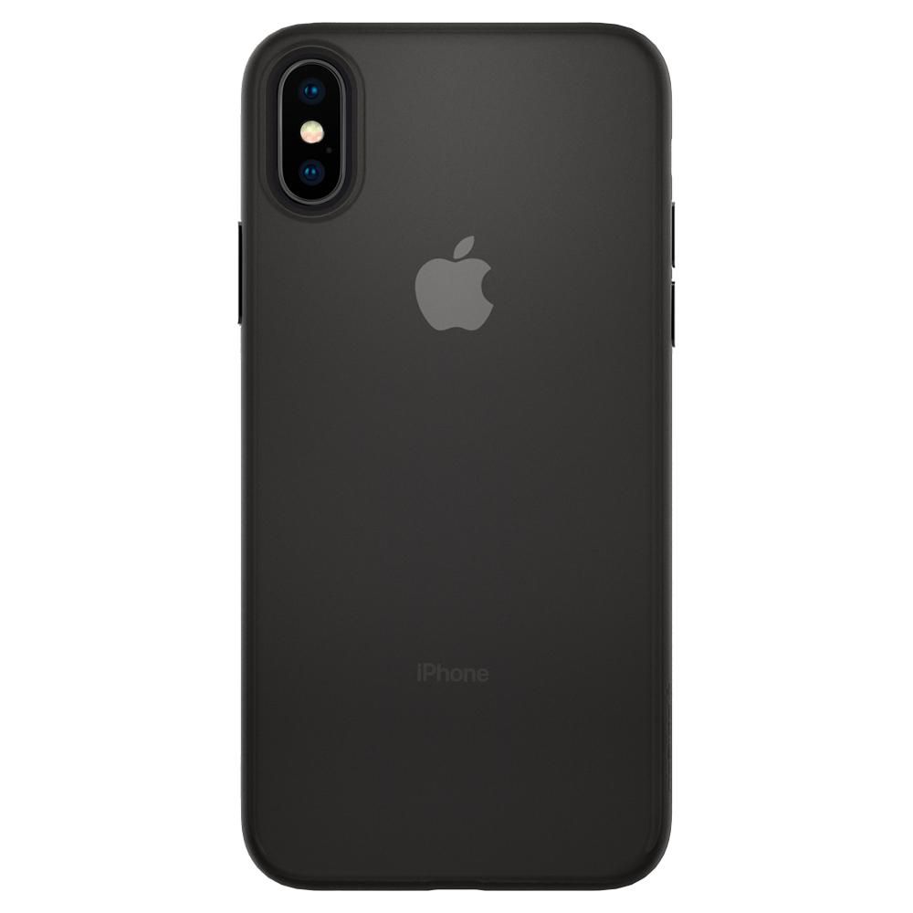 etui Spigen Airskin Czarne Apple iPhone X / 2