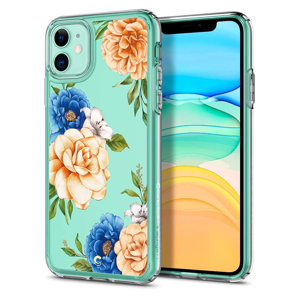 etui Spigen Ciel Niebieskie Floral Apple iPhone 11 etui Spigen Ciel Niebieskie Floral Apple iPhone 11