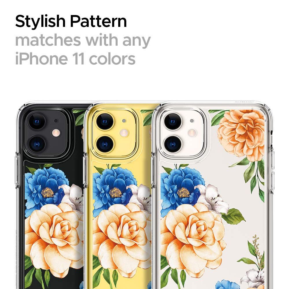 etui Spigen Ciel Niebieskie Floral Apple iPhone 11 / 6
