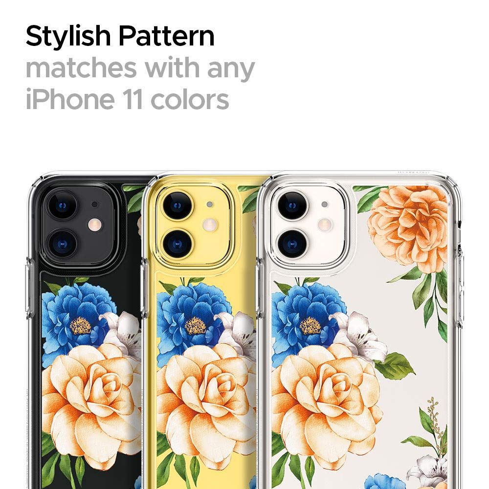 etui Spigen Ciel Niebieskie Floral Apple iPhone 11 / 6 etui Spigen Ciel Niebieskie Floral Apple iPhone 11 / 6