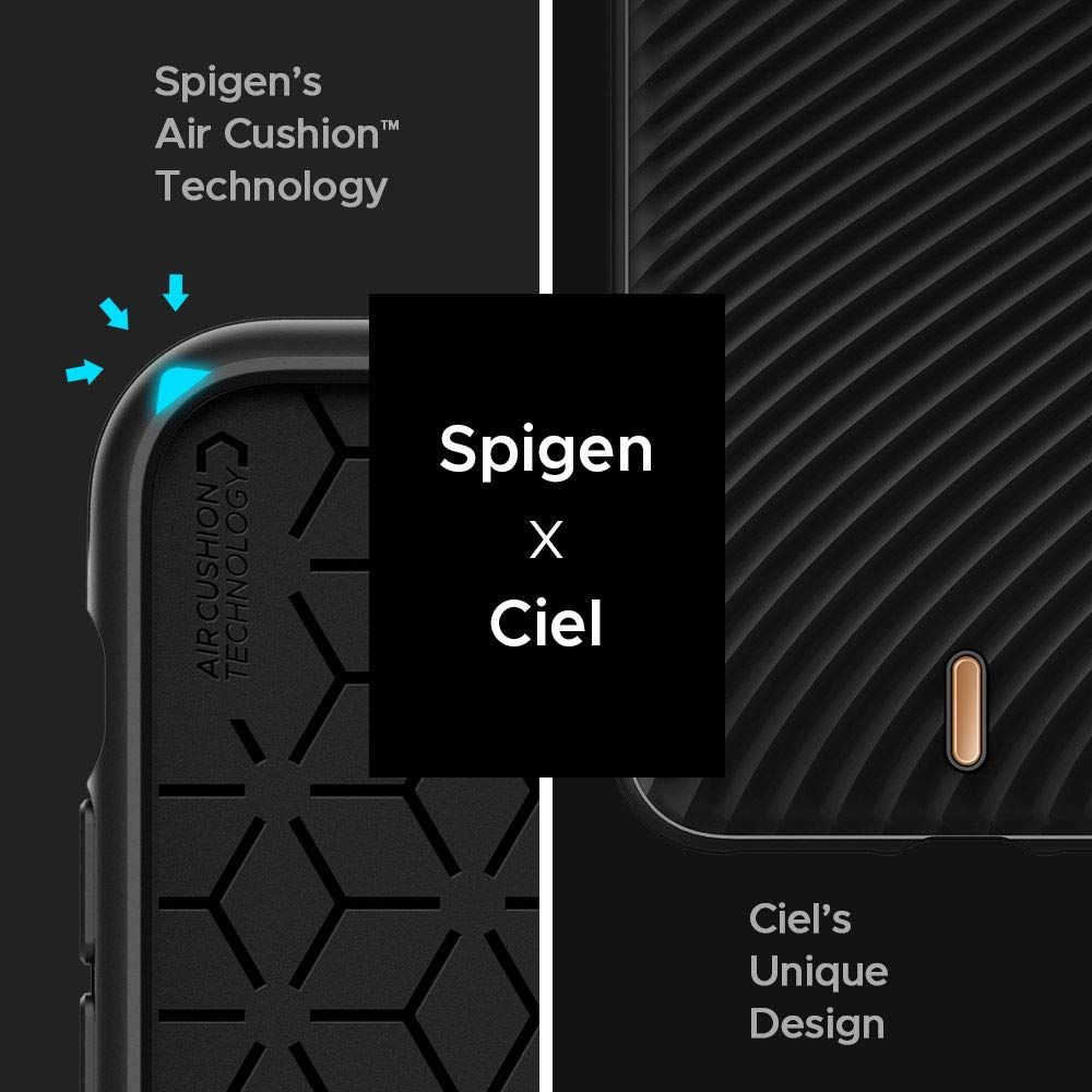 etui Spigen Ciel Wave Shell Czarne Apple iPhone 11 / 6