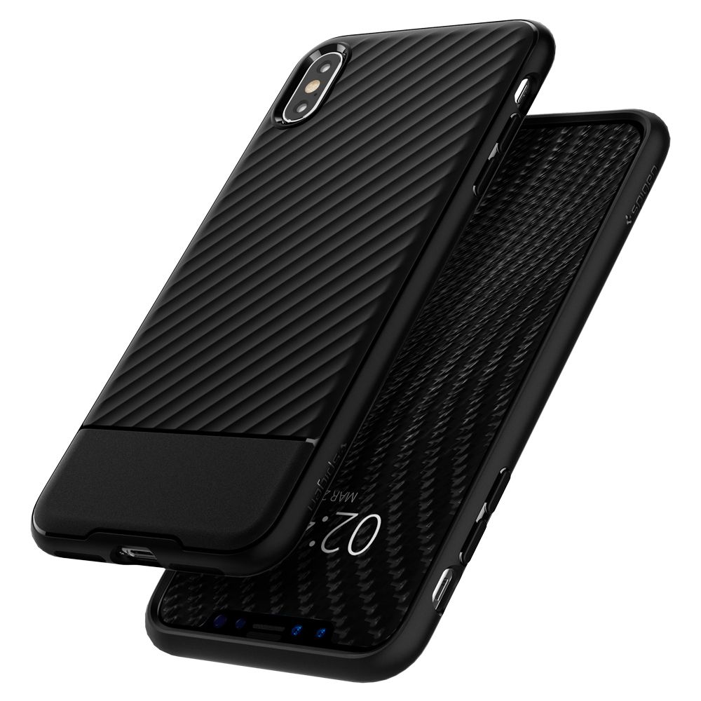 etui Spigen Core Armor Czarne Apple iPhone X / 6 etui Spigen Core Armor Czarne Apple iPhone X / 6