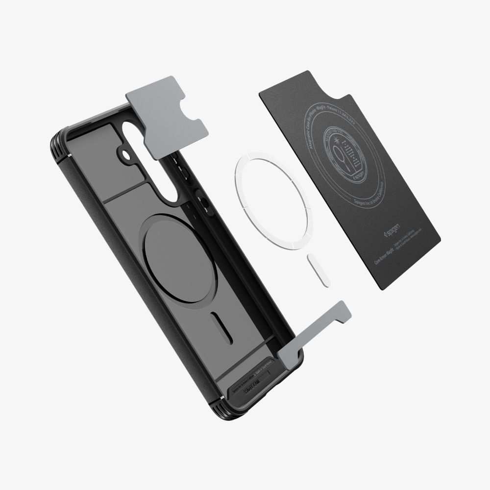 etui Spigen Core Armor Mag Magsafe czarne Samsung Galaxy S25 FE / 8