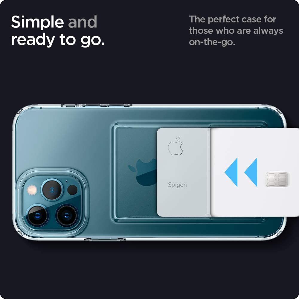etui Spigen Crystal Slot Crystal przeźroczyste Apple iPhone 12 / 11 etui Spigen Crystal Slot Crystal przeźroczyste Apple iPhone 12 / 11