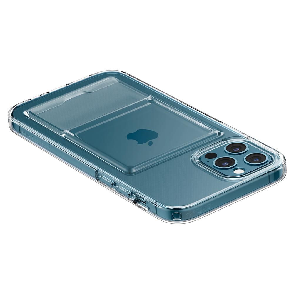 etui Spigen Crystal Slot Crystal przeroczyste Apple iPhone 12 / 7