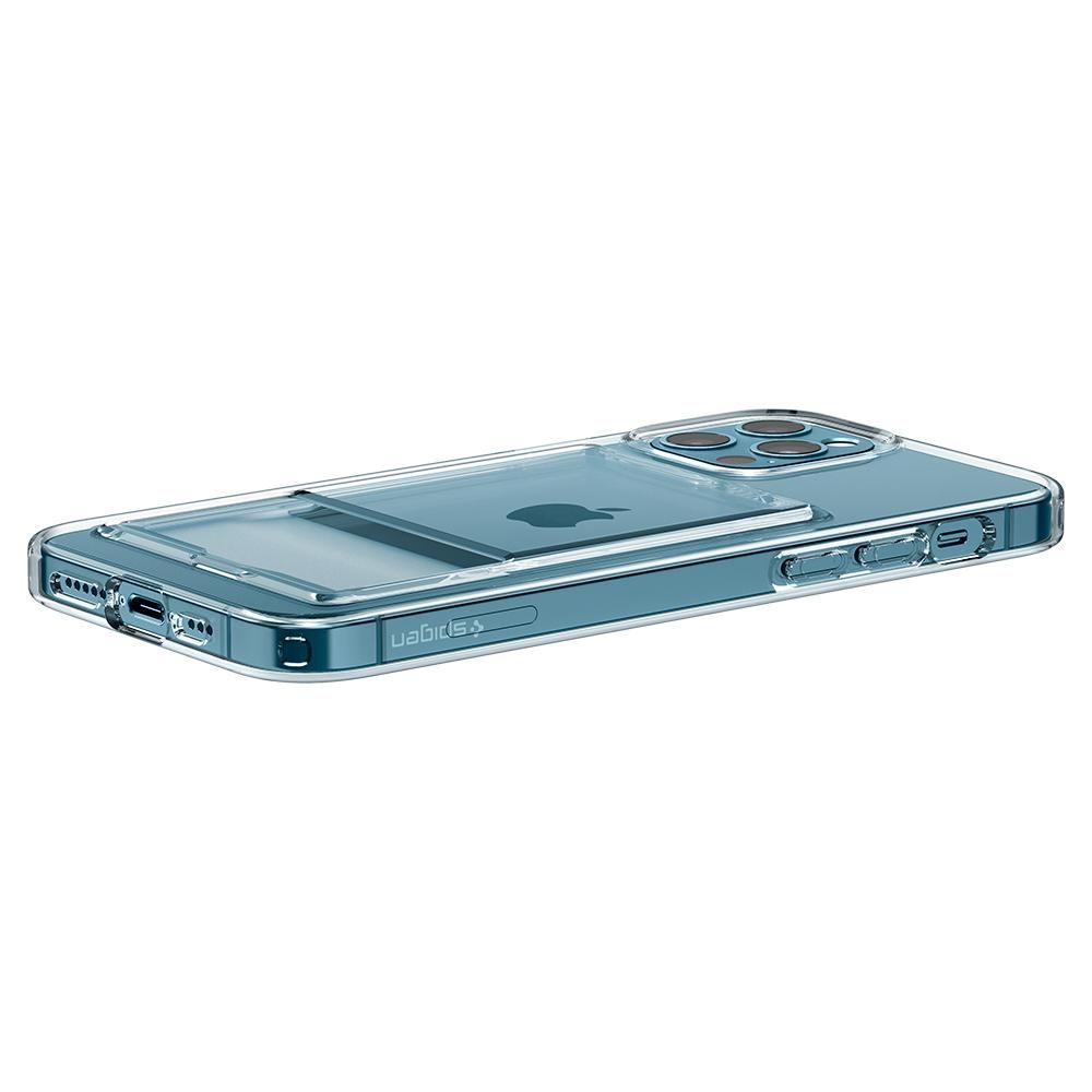 etui Spigen Crystal Slot Crystal przeroczyste Apple iPhone 12 / 8
