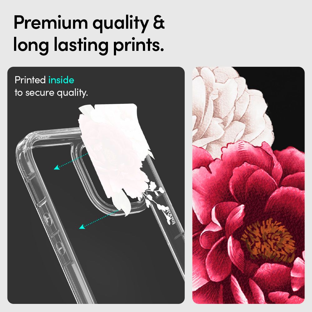 etui Spigen Cyrill Cecile Red Floral Apple iPhone 12 Pro / 8