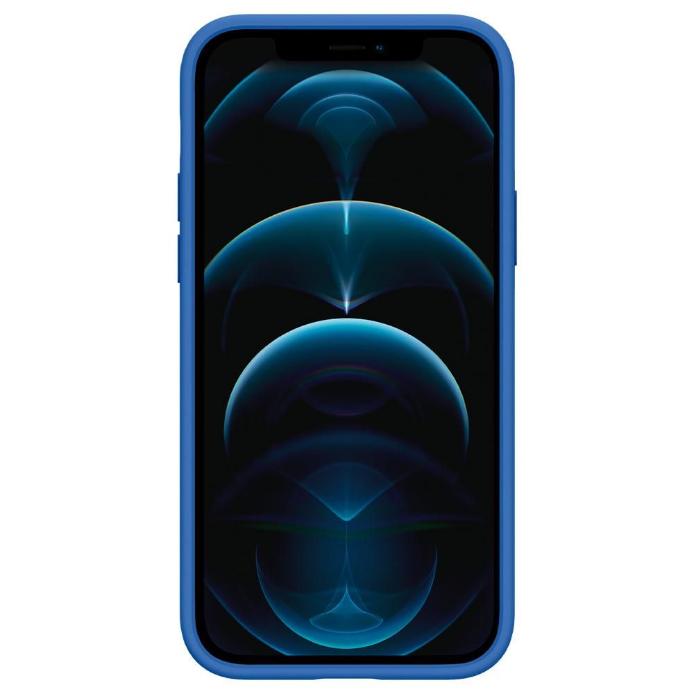 etui Spigen Cyrill Color Brick granatowe Apple iPhone 12 / 3