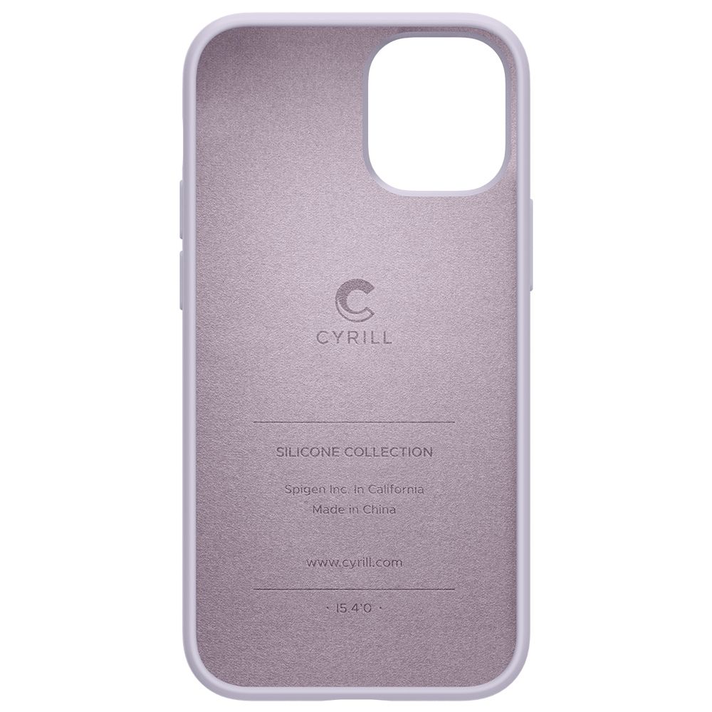 etui Spigen Cyrill Silicone Lavender Apple iPhone 12 Mini / 4