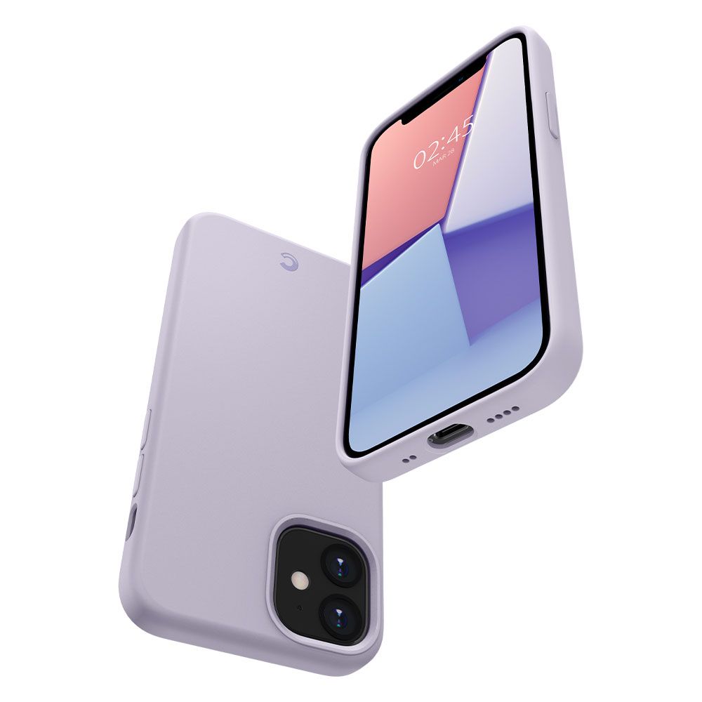 etui Spigen Cyrill Silicone Lavender Apple iPhone 12 Mini / 7