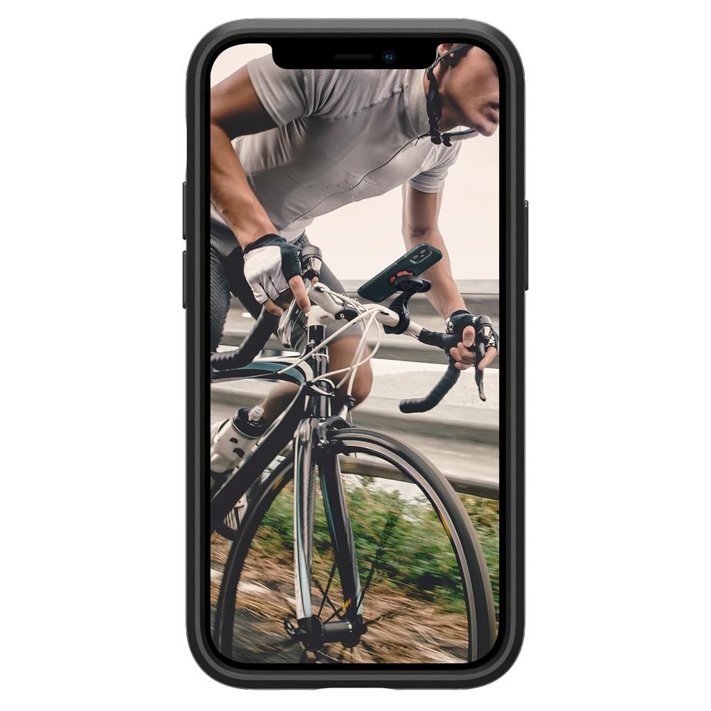 etui Spigen Gearlock Gcf133 Bike Mount Case czarne Apple iPhone 12 Mini / 6