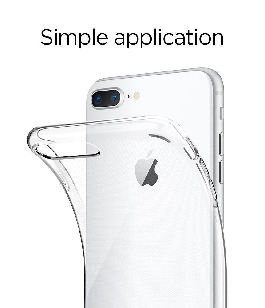 etui Spigen Liquid 2 Crystal Przeźroczyste Apple iPhone 7 Plus / 5 etui Spigen Liquid 2 Crystal Przeźroczyste Apple iPhone 7 Plus / 5