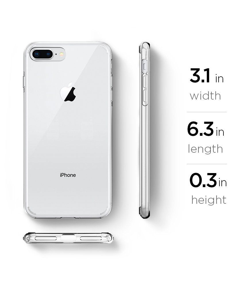etui Spigen Liquid 2 Crystal Przeźroczyste Apple iPhone 7 Plus / 8 etui Spigen Liquid 2 Crystal Przeźroczyste Apple iPhone 7 Plus / 8