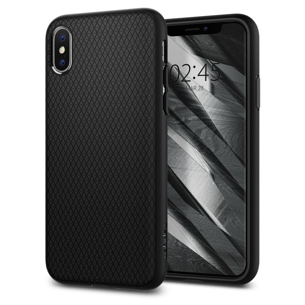 etui Spigen Liquid AIR Armor Czarne Apple iPhone X etui Spigen Liquid AIR Armor Czarne Apple iPhone X