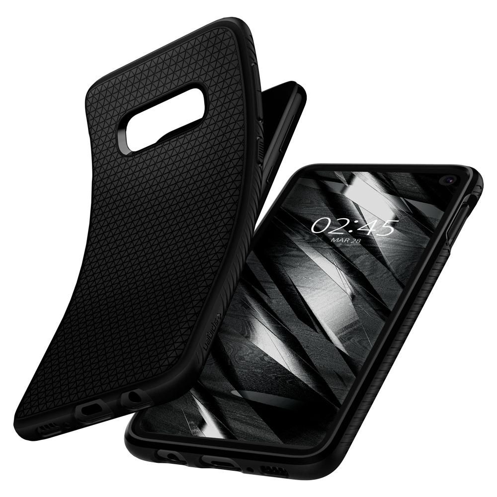 etui Spigen Liquid AIR Armor Czarne Samsung Galaxy S10e / 2