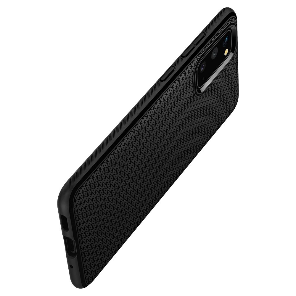etui Spigen Liquid AIR Armor Czarne Samsung Galaxy S20 / 8