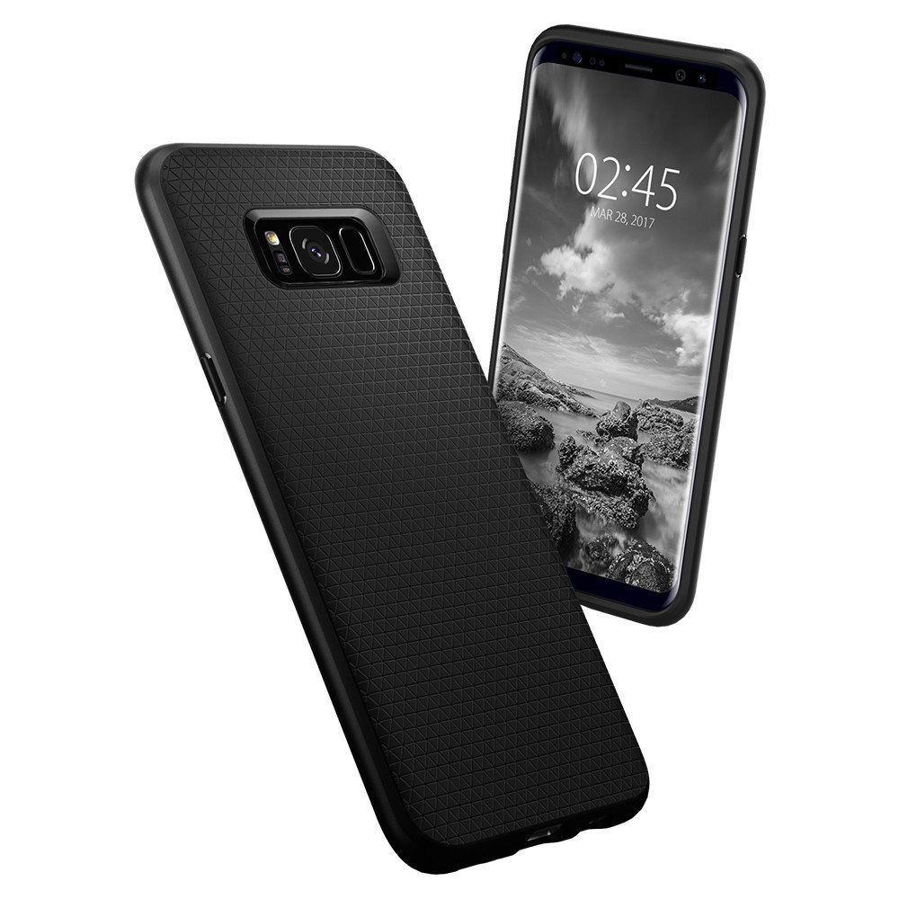 etui Spigen Liquid AIR Armor Czarne Samsung Galaxy S8 / 5