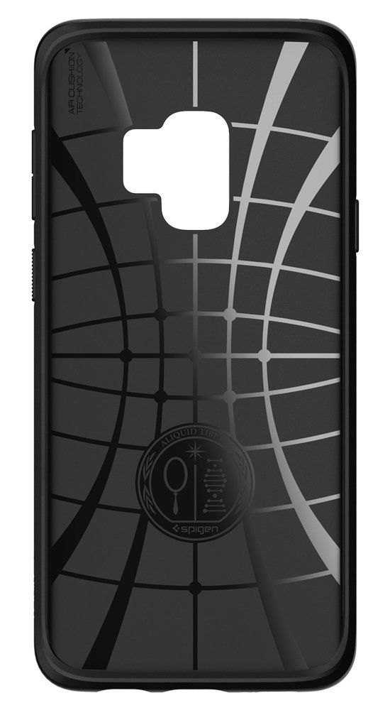 etui Spigen Liquid AIR Armor Czarne Samsung Galaxy S9 / 3