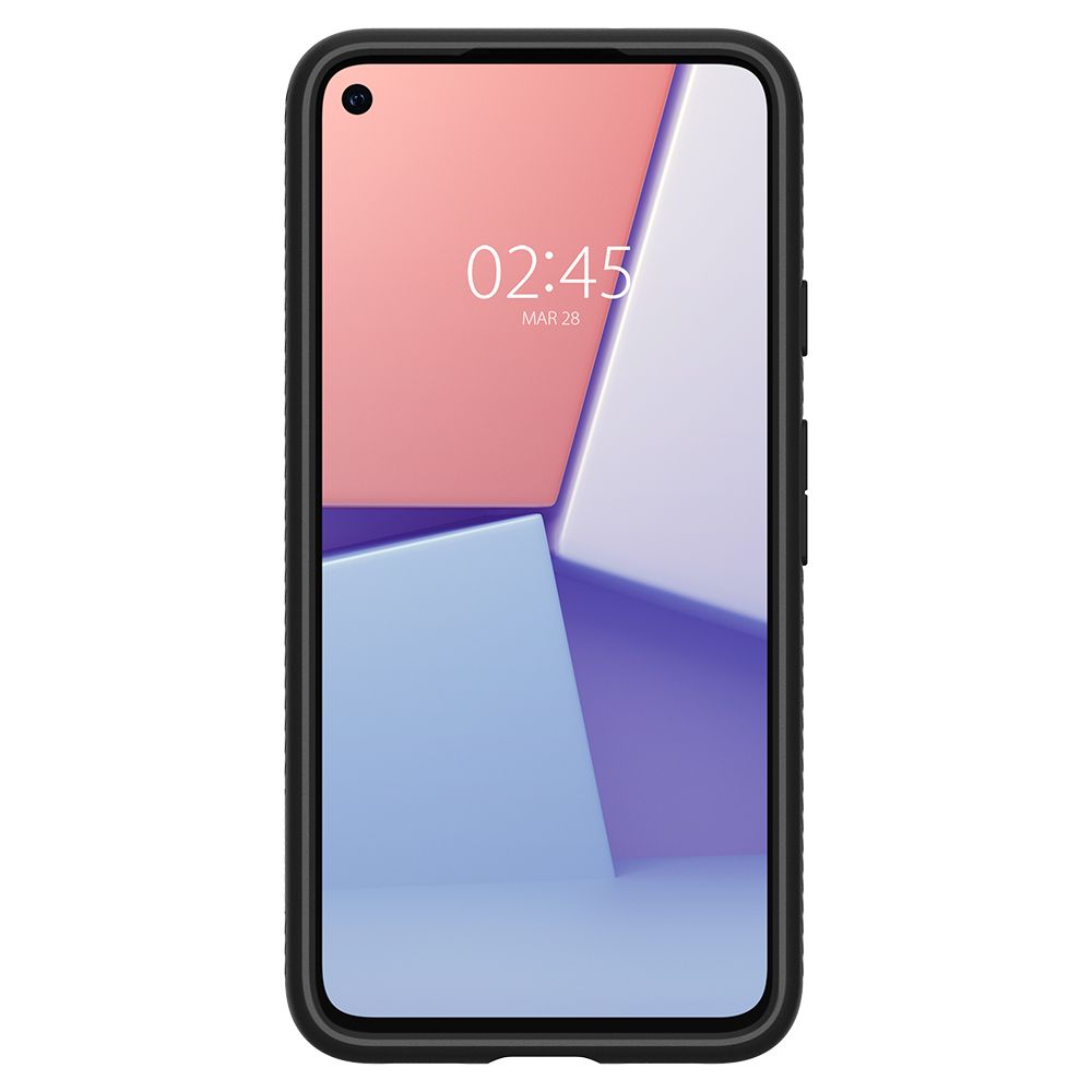 etui Spigen Liquid AIR Armor czarne Google Pixel 5 / 4