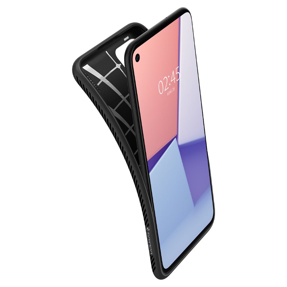etui Spigen Liquid AIR Armor czarne Google Pixel 5 / 7