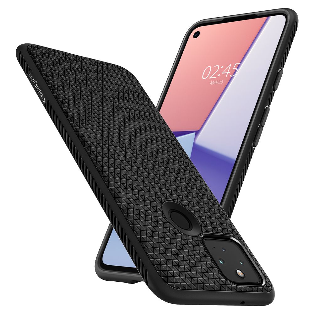 etui Spigen Liquid AIR Armor czarne Google Pixel 5 / 9