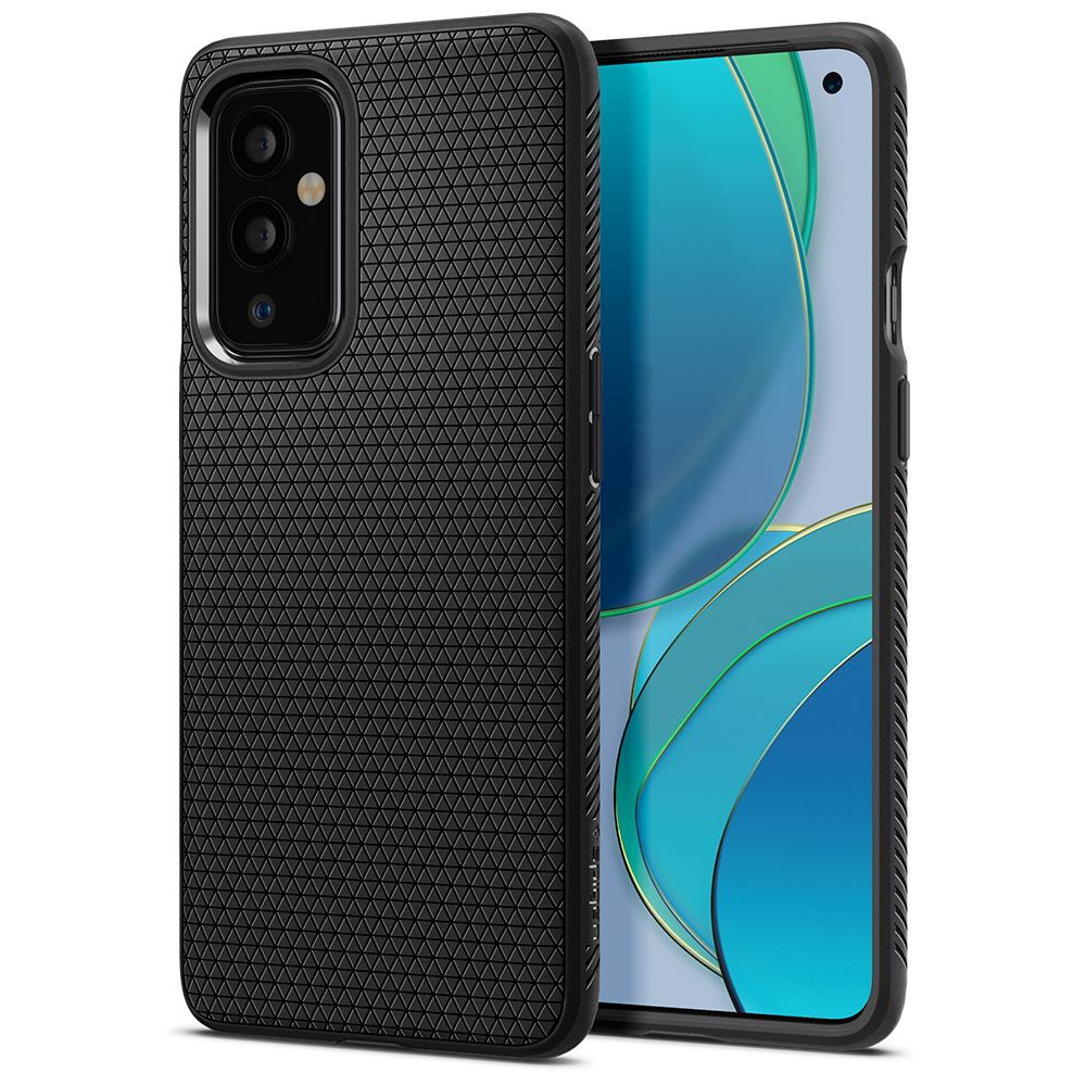 etui Spigen Liquid AIR Armor czarne OnePlus 9