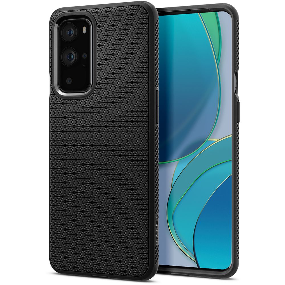 etui Spigen Liquid AIR Armor czarne OnePlus 9 Pro 5G