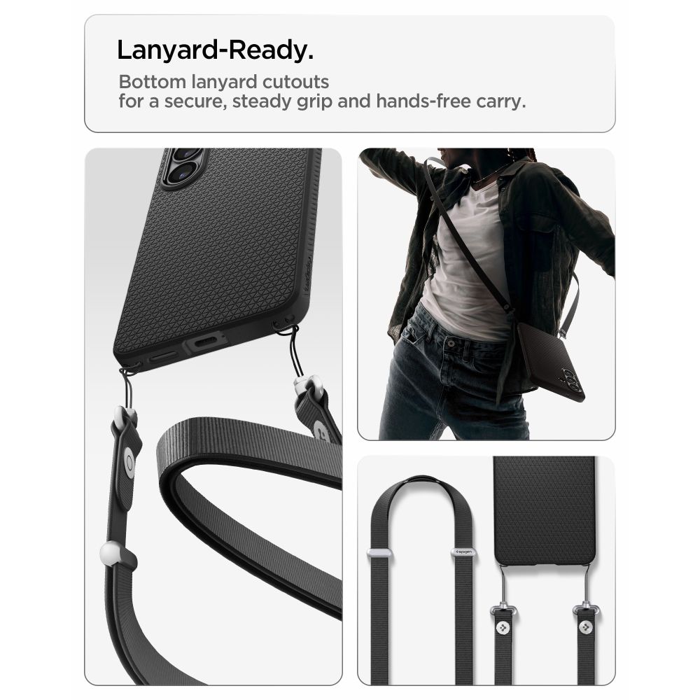 etui Spigen Liquid AIR Armor czarne Samsung Galaxy S26 / 12