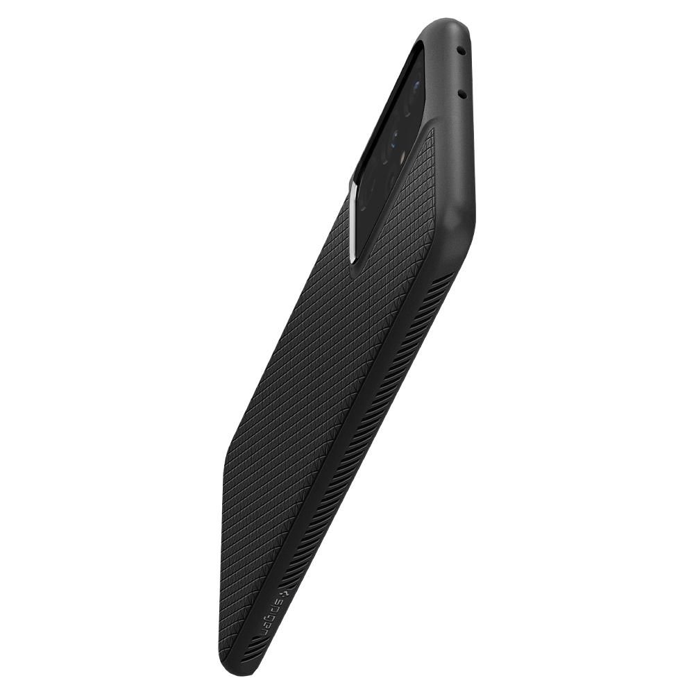 etui Spigen Liquid AIR Armor czarne Samsung s21 Ultra / 9