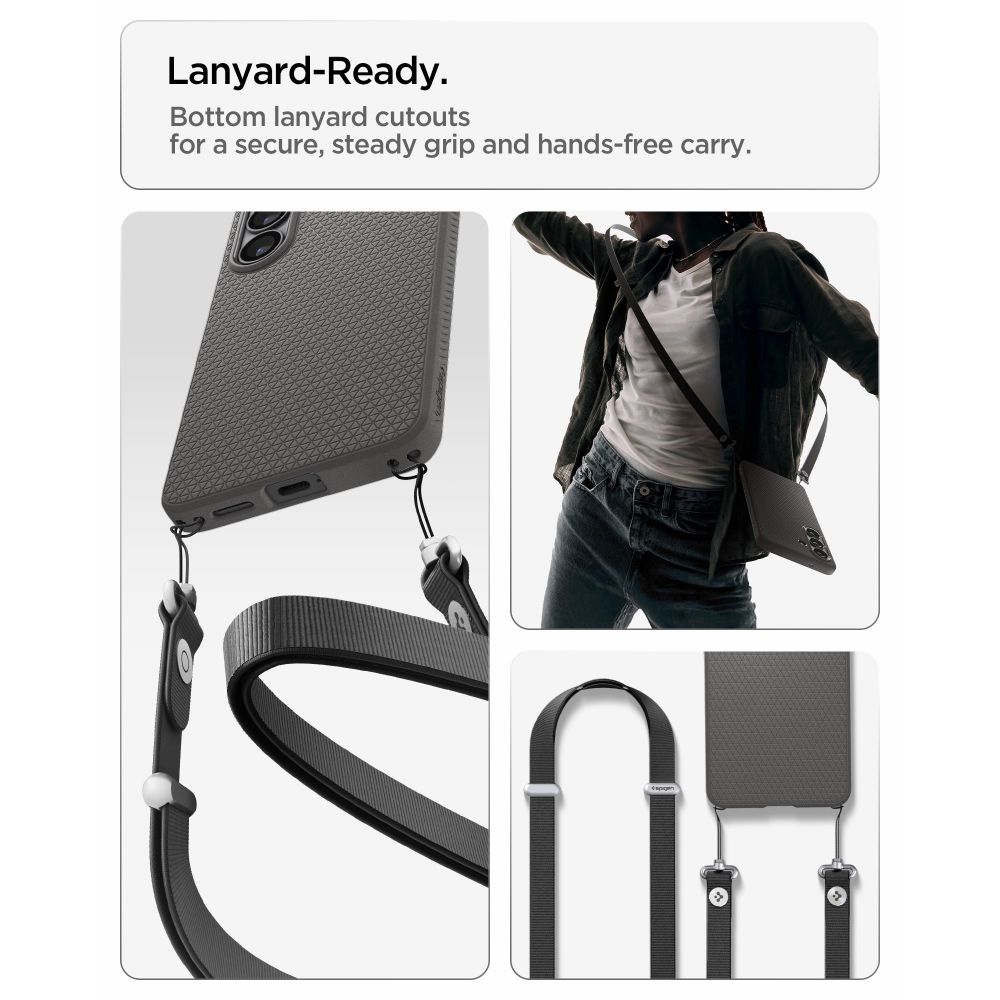 etui Spigen Liquid AIR Armor Marble grey Samsung Galaxy S26 / 11