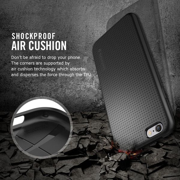 etui Spigen Liquid AIR Armor Szare Apple iPhone 6 / 3