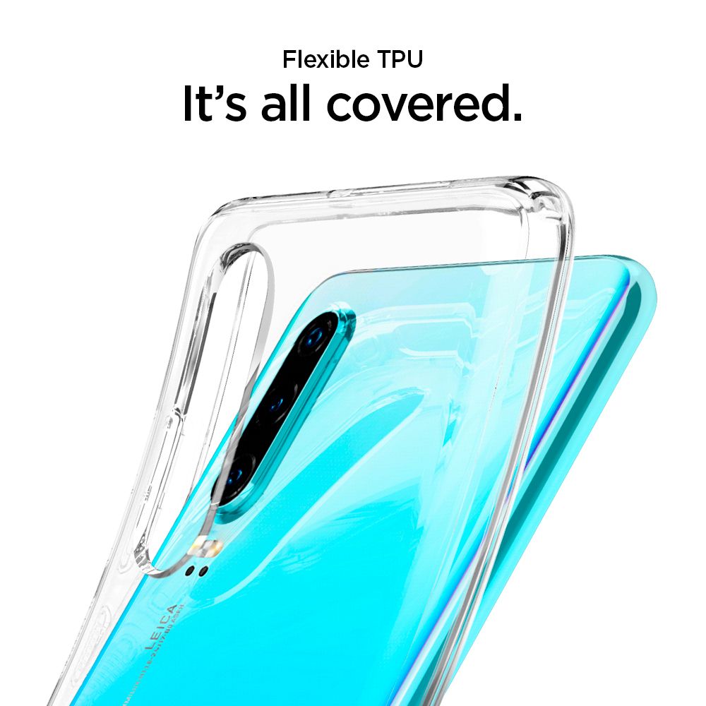 etui Spigen Liquid Crystal Prze�roczyste Huawei P30 / 9